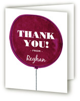 The Balloon Baby Shower Thank You Cards