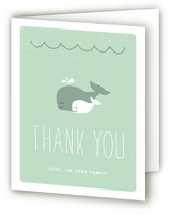 The Arrival of a Little Squirt Baby Shower Thank You Cards