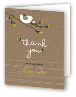 Nesting Bird Baby Shower Thank You Cards
