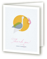 Via Stork Baby Shower Thank You Cards