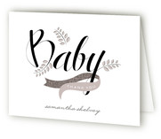 Windy Day Baby Shower Thank You Cards