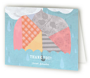 Rainy Day Baby Shower Thank You Cards