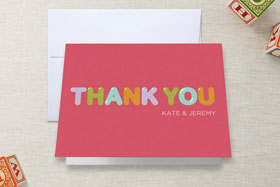Baby Shower Thank You Cards