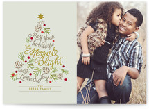 Be Merry and Bright Holiday Photo Cards