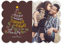 Be Merry and Bright Holiday Photo Cards