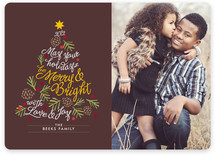 Be Merry and Bright Holiday Photo Cards