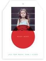 Mini Circle Holiday Photo Cards