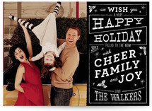 Christmas Cafe Holiday Photo Cards