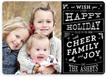 Christmas Cafe Holiday Photo Cards