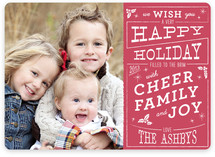 Christmas Cafe Holiday Photo Cards