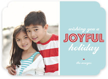 Another Card About Joy Holiday Photo Cards