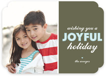 Another Card About Joy Holiday Photo Cards