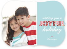 Another Card About Joy Holiday Photo Cards
