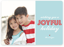 Another Card About Joy Holiday Photo Cards