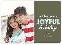 Another Card About Joy Holiday Photo Cards