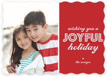 Another Card About Joy Holiday Photo Cards