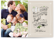 All Ye Faithful Holiday Photo Cards, by 2BSquared Designs