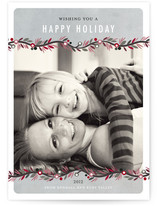 Canvas Garland Holiday Photo Cards