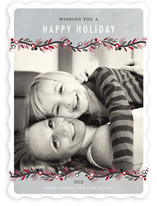 Canvas Garland Holiday Photo Cards