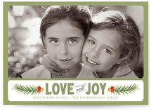 Cedar and Berries Holiday Photo Cards