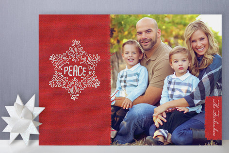 Common Thread of Peace Holiday Photo Cards