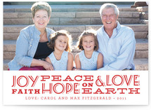 Glad Tidings Holiday Photo Cards
