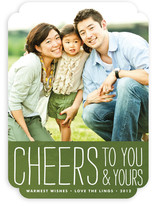 Frosted Cheers Holiday Photo Cards
