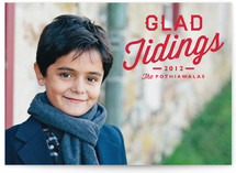 Glad Tidings Holiday Photo Cards