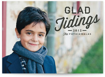 Glad Tidings Holiday Photo Cards