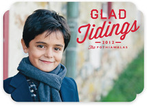 Glad Tidings Holiday Photo Cards