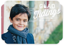 Glad Tidings Holiday Photo Cards