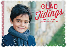 Glad Tidings Holiday Photo Cards