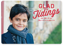 Glad Tidings Holiday Photo Cards