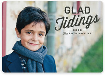 Glad Tidings Holiday Photo Cards