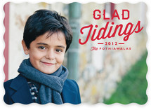 Glad Tidings Holiday Photo Cards