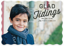 Glad Tidings Holiday Photo Cards