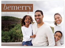 Pure Merriment Holiday Photo Cards