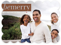 Pure Merriment Holiday Photo Cards
