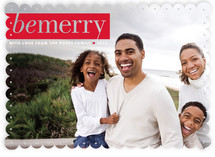 Pure Merriment Holiday Photo Cards