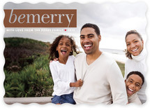 Pure Merriment Holiday Photo Cards