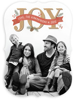 Rustic Joy Holiday Photo Cards