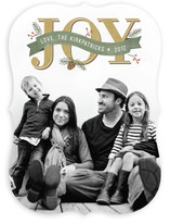 Rustic Joy Holiday Photo Cards