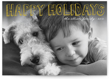 Hand Drawn Holiday Holiday Photo Cards