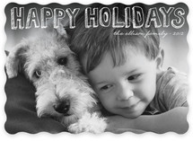 Hand Drawn Holiday Holiday Photo Cards