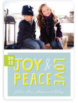 Tropical Joy Holiday Photo Cards