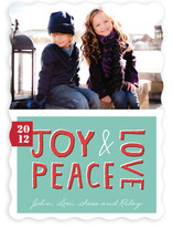 Tropical Joy Holiday Photo Cards