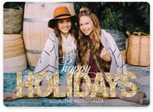 Glitter Holiday Photo Cards