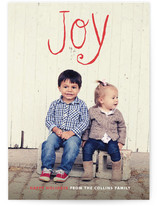 Pride & Joy Holiday Photo Cards