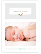 Fresh Cut Leaf Holiday Photo Cards