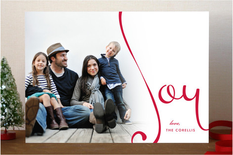 Overflowing Joy Holiday Photo Cards